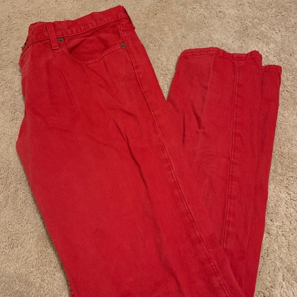 Hollister Other - 34x34 red men’s jeans hollister